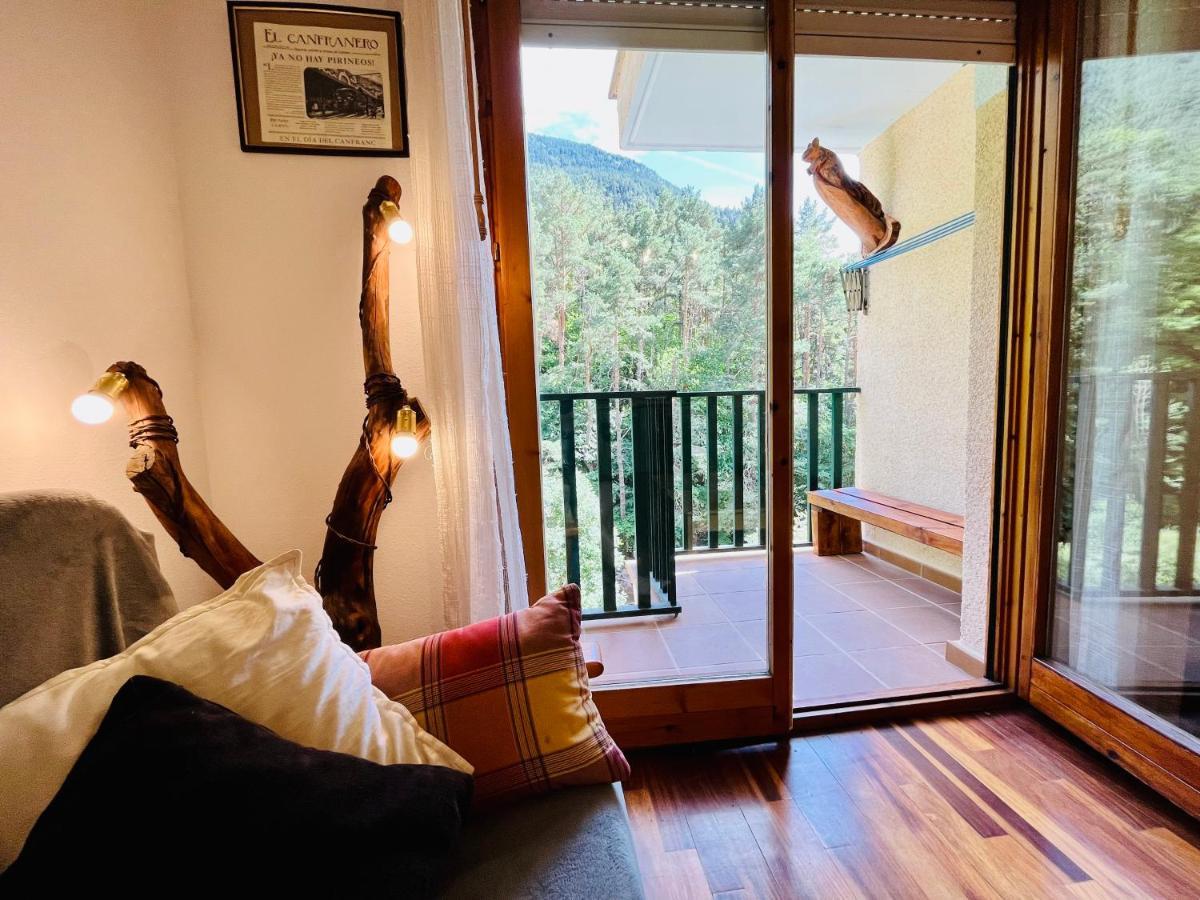 El Refugio De La Ardilla, Apartamento Canfranc-Estacion Bagian luar foto